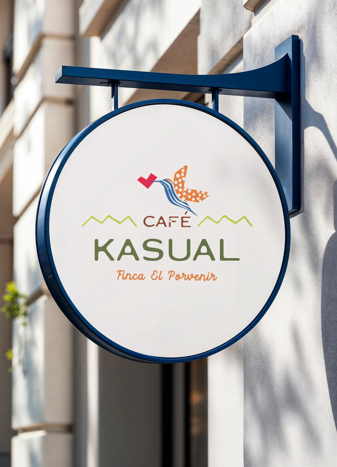 Kasual Coffee signage hero